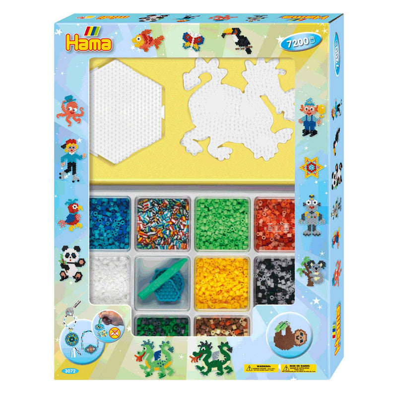 Load image into Gallery viewer, Hama midi strijkkralenset gift box, 7200st.
