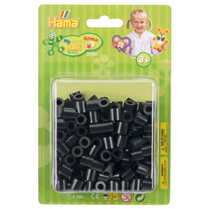 Hama maxi strijkkralen zwart, 250st.