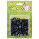 Hama maxi strijkkralen zwart, 250st.