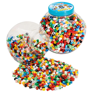 Hama strijkkralen maxi set - 2000 stuks creatieve kralenpot.