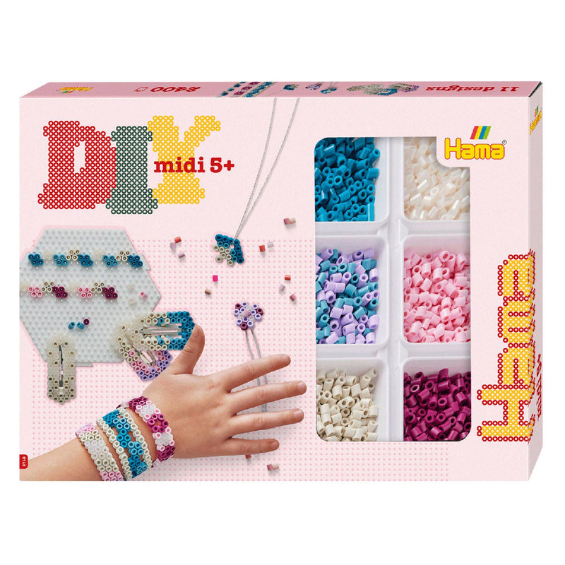 Load image into Gallery viewer, Hama midi strijkkralenset activity box 11 designs (2400st.)
