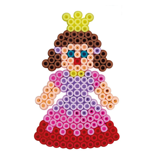 Hama midi strijkkralenset group pack roze, 3000st.