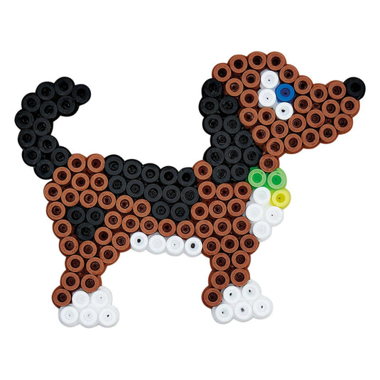 Hama midi strijkkralenset group pack blauw, 3000st.