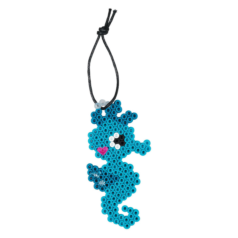 Load image into Gallery viewer, Merkloos sans marque hama midi strijkkralenset sieraden maken paars, 2400st.
