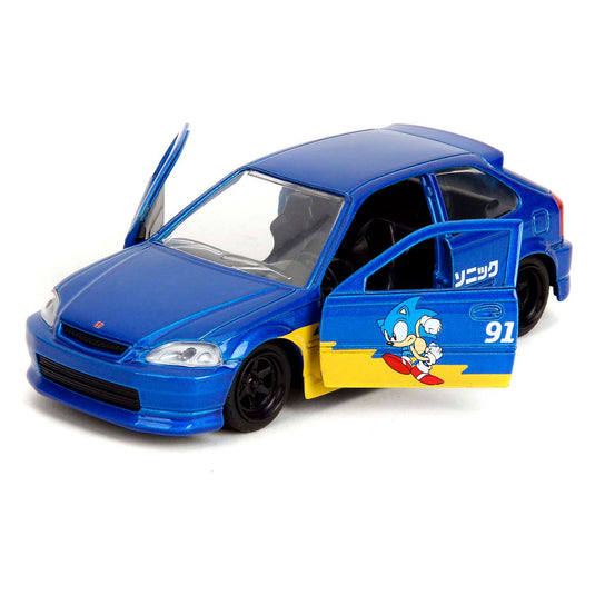 Jada toys jada sonic 1997 honda civic type-r 1:33