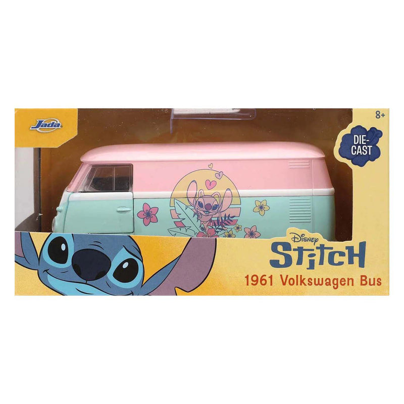 Load image into Gallery viewer, Jada toys jada stitch angel vw bus 1:33
