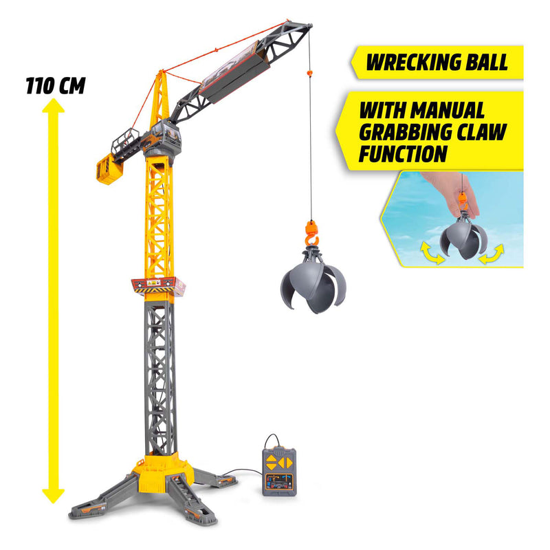 Load image into Gallery viewer, Dickie simba - mighty crane - hijskraan - 110cm - vanaf 3 jaar
