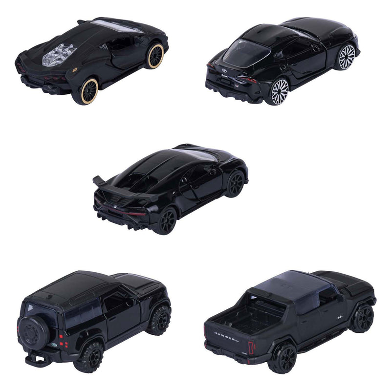 Load image into Gallery viewer, Simba majorette black edition die-cast voertuigen, 5dlg.
