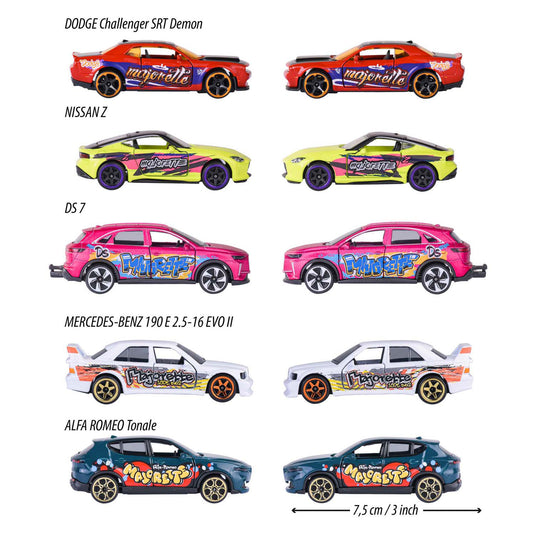 Majorette die-cast voertuigen limited edition 11, 5dlg.