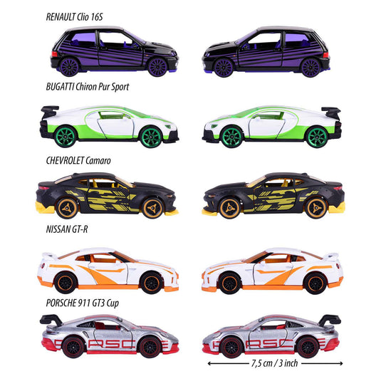 Majorette die-cast voertuigen limited edition 10, 5dlg.