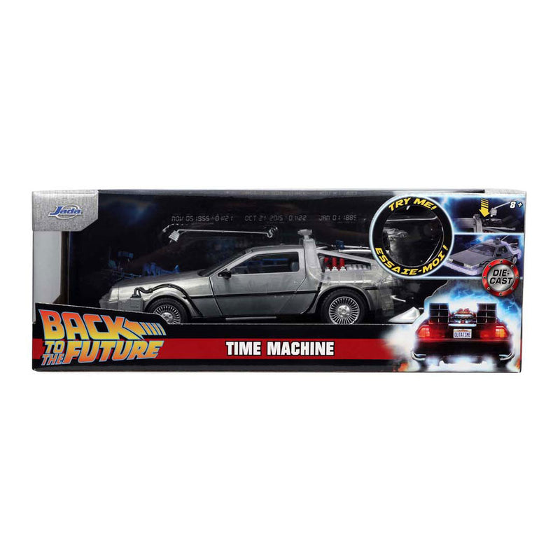Load image into Gallery viewer, Jada toys jada time machine back to the future 1 1:24
