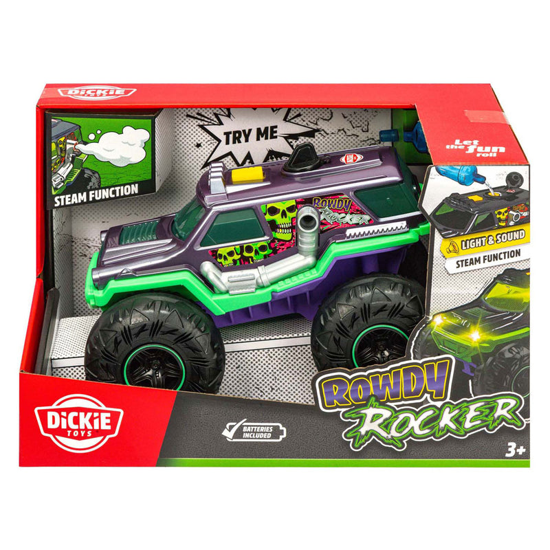 Load image into Gallery viewer, Dickie toys - modelauto rowdy rocker - licht en geluid - 22cm

