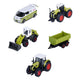 Majorette claas farm, 5dlg.