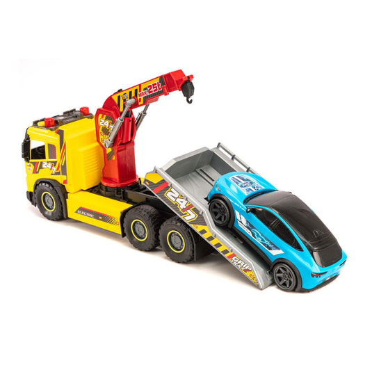 Dickie toys - speelgoedvoertuig - takelwagen met licht en geluid