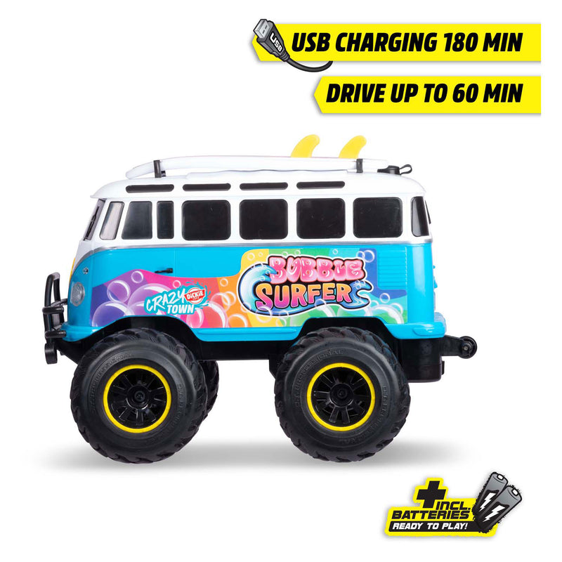 Load image into Gallery viewer, Dickie rc volkswagen t1 bubble bus rtr 1:20
