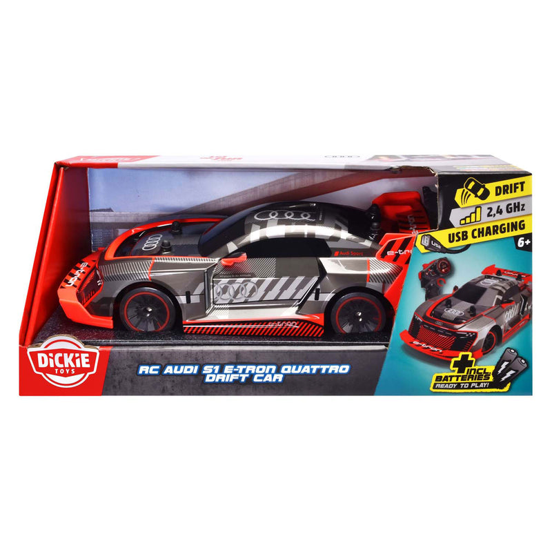 Load image into Gallery viewer, Dickie rc audi s1 e-tron quattro drift car, rtr
