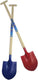 Twisk metalen schep met punt (1st.) - strandschep - 90 cm