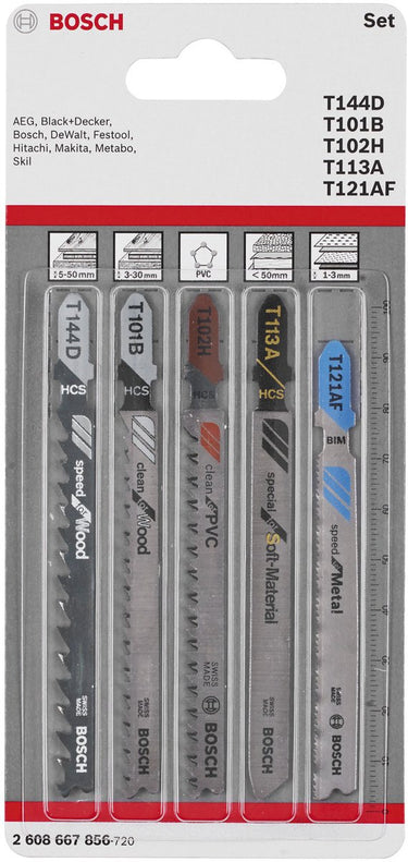 Bosch set t-shank (allrounder)