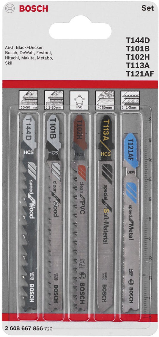 Bosch set t-shank (allrounder)