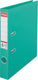 Esselte no.1 power kunststof a4 ordner met etikethouder - 2-rings - rugbreedte van 50mm - capaciteit van 350 vel - groen