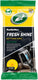 Turtle wax fresh shine matt interieurreiniger doekjes - superieure reiniging - voor alle interieur kunststoffen – antistatisch - natuurlijke matte finish - in hersluitbare verpakking - 24 doekjes