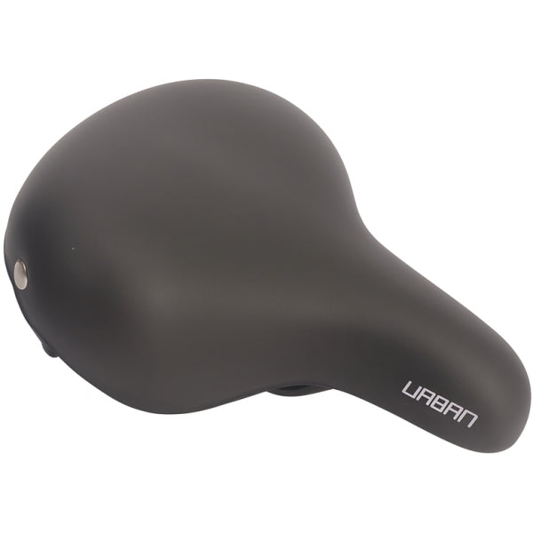 Load image into Gallery viewer, Fietszadel Urban - zwart (werkplaatsverpakking)
