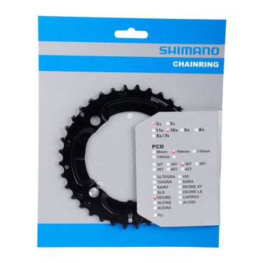 Shimano kettingblad Deore 10V 36T Y1RP98070 M617 zwart