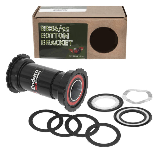 Wheels manufacturing wheels mfg - trapas pressfit bb86 92 sram zero ceramic zwart