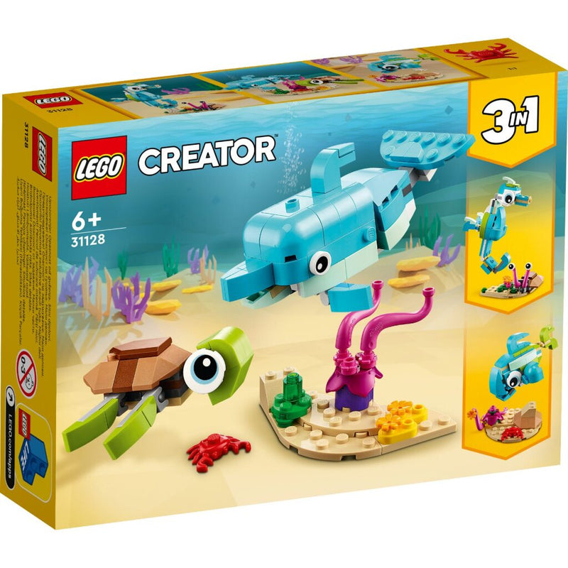 Load image into Gallery viewer, Lego creator 31128 3in1 dolfijn en schildpad
