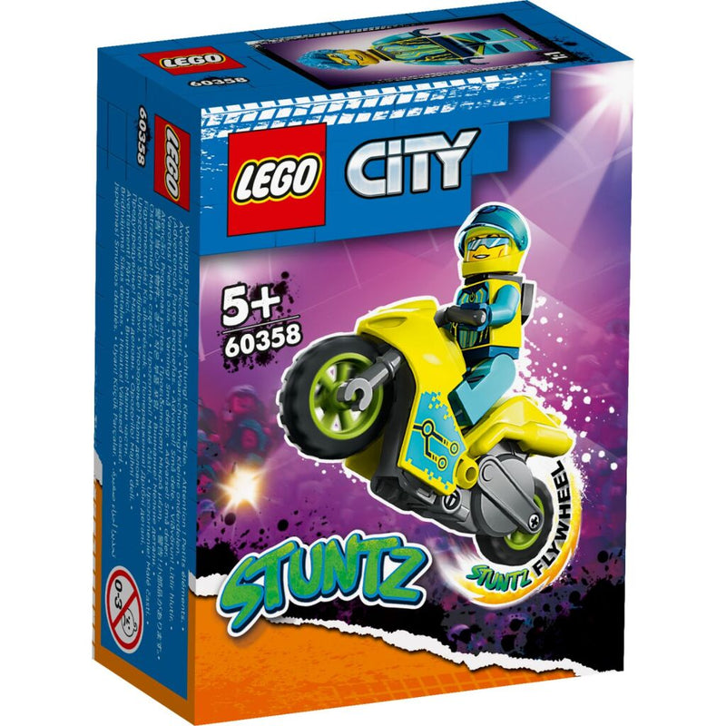 Load image into Gallery viewer, Lego city 60358 stuntz cyber stuntmotor
