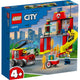 Lego City 60375 Brandweerkazerne en Brandweerwagen