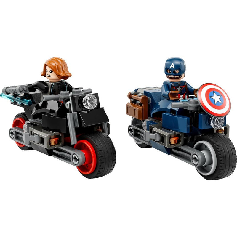 Load image into Gallery viewer, Lego Marvel 76260 Captain America en Black Widow Motoren
