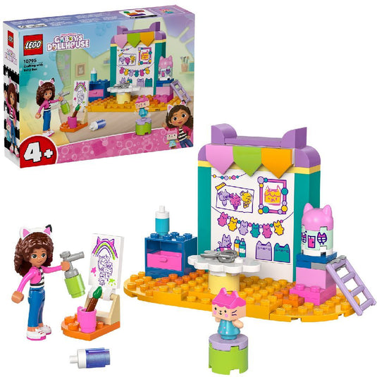 Lego 10795 gabby's dollhouse knutselen met babykit
