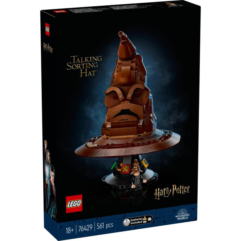 Load image into Gallery viewer, Lego harry potter 76429 pratende sorteerhoed + geluid
