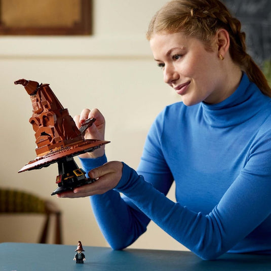 Lego harry potter 76429 pratende sorteerhoed + geluid