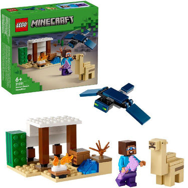 Lego minecraft 21251 steve #039;s desert expedition
