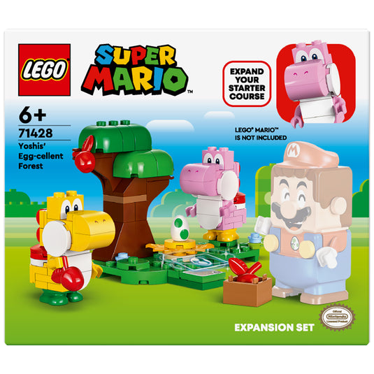Lego 71428 super mario yoshi's egg cellent forest