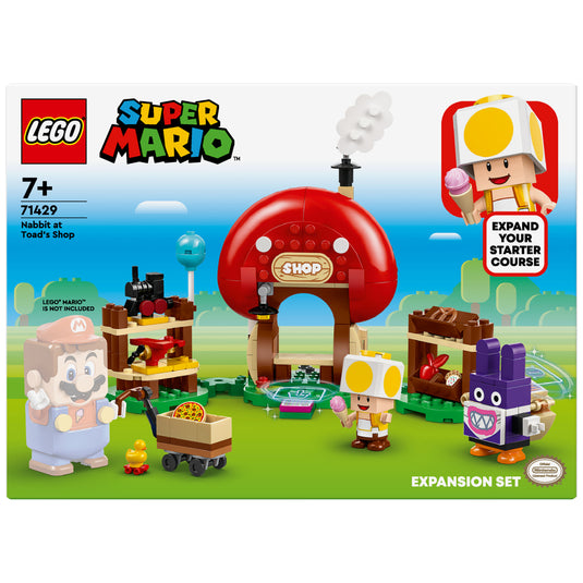 Lego 71429 super mario nabbit at toad's shop