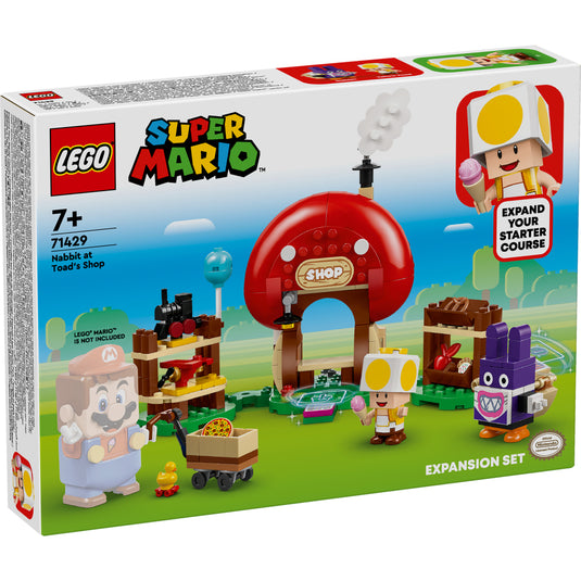 Lego 71429 super mario nabbit at toad's shop