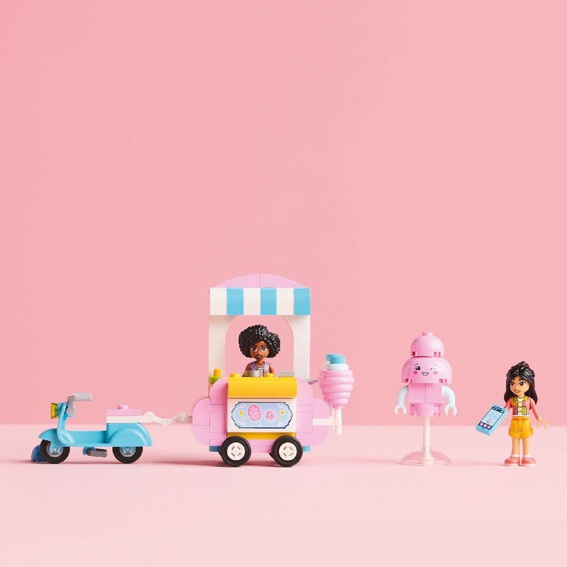 Load image into Gallery viewer, Lego friends 42643 suikerspinkraam en scooter
