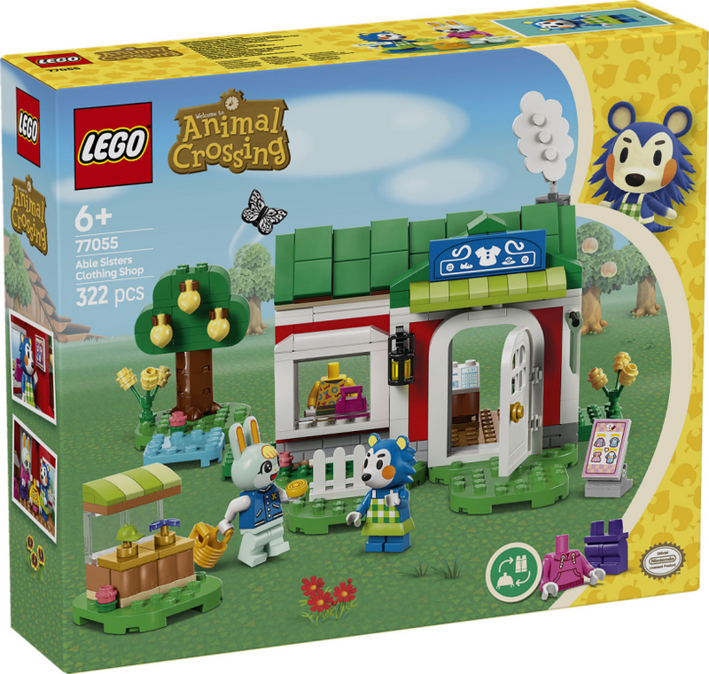 Load image into Gallery viewer, Lego animal crossing kleermakerij van de zusjes able
