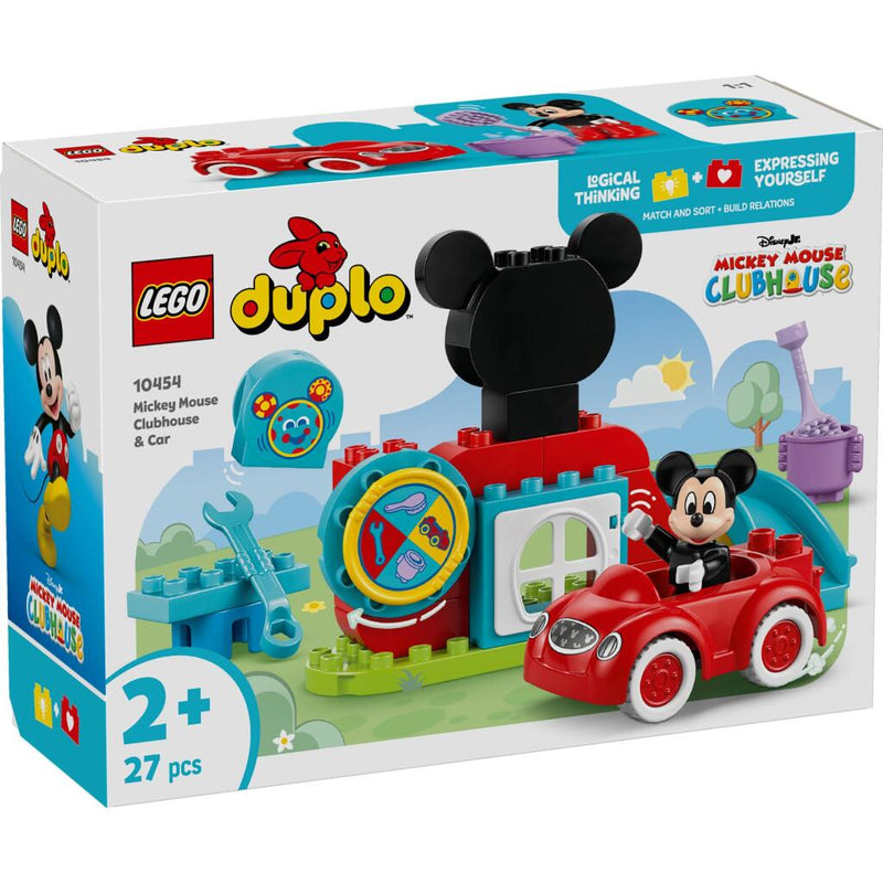 Load image into Gallery viewer, Lego duplo 10454 disney mickey mouse clubhuis en auto
