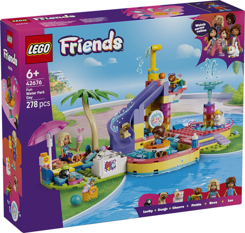 Load image into Gallery viewer, Lego friends leuke dag in het waterpark
