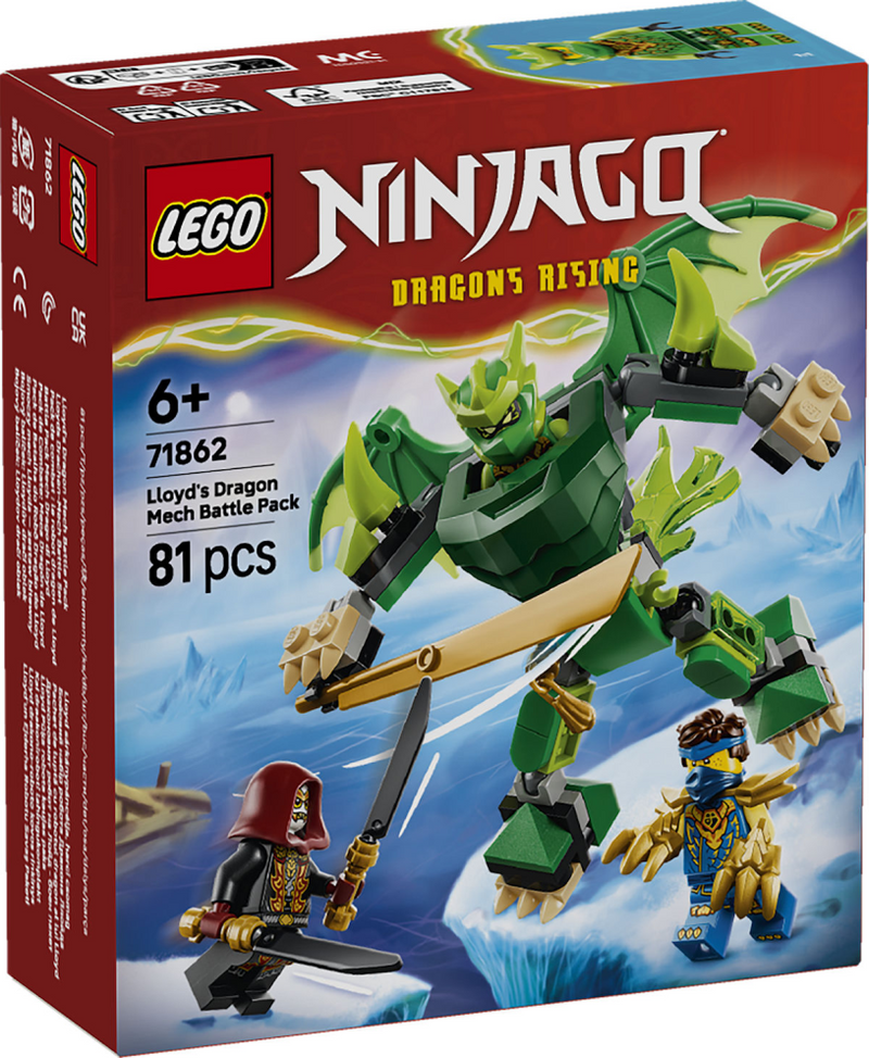Load image into Gallery viewer, Lego ninjago lloyds drakenmecha strijdpakket
