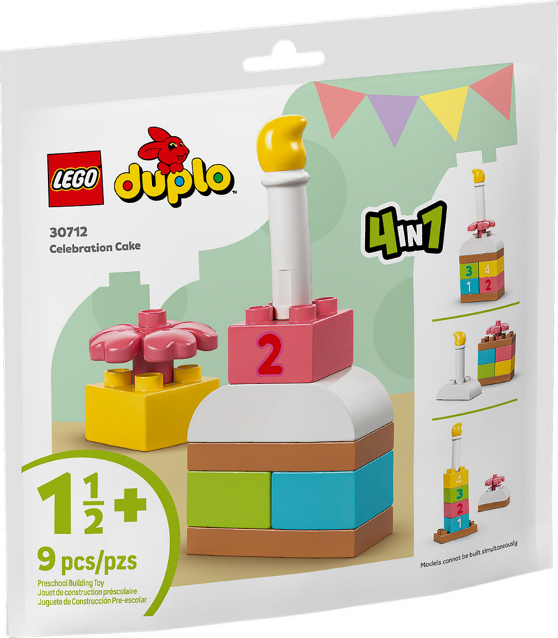 Load image into Gallery viewer, Lego impulse bag - duplo my first feestelijke taart
