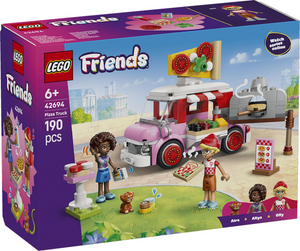 Lego friends pizzatruck speelgoed voor kinderen vanaf 6 jaar met 2 poppetjes 42694
