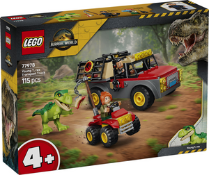 Lego jurassic world jonge t. rex transporttruck