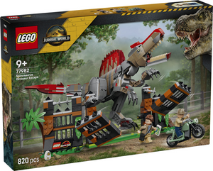 Lego jurassic world spinosaurus ontsnapping