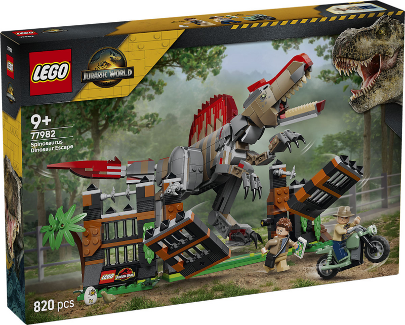Load image into Gallery viewer, Lego jurassic world spinosaurus ontsnapping
