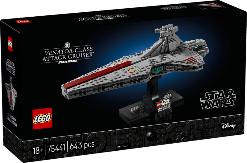 Load image into Gallery viewer, Lego star wars venator-class attack cruiser - bouwpakket voor volwassenen en decoratie - 75441
